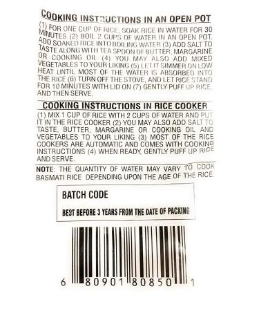 Premium 10lb Silver White Basmati Rice - Extra Long Aged, Indian Origin, Export Quality, All Natural, Gluten-Friendly, Vegan - 1 Pack - Buy Online on GoSupps.com