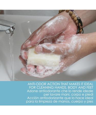 Lynpha Vitale - Puro Mineral Anti-Odor Soap - Handmade Natural Cold Processed Soap - Rock Alum Soap - 100 gr - Buy Online on GoSupps.com