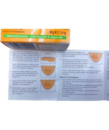 Smooth Appeal 40g Wax Original Formula Facial Hair Remover x2 - Gentle & Effective Hair Removal - Buy Online on GoSupps.com