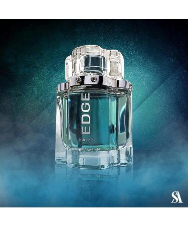 Swiss Arabian EDGE Intense - Luxury Products From Dubai - Long Lasting Addictive Personal EDP Spray Fragrance - Seductive Signature Aroma - 3.4 Oz - Buy Online on GoSupps.com