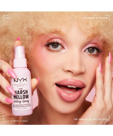 NYX PROFESSIONAL MAKEUP Marshmellow Setting Spray - 16HR Matte Setting Spray for Long-Lasting Makeup Wear | International Shipping Available - Buy Online on GoSupps.com