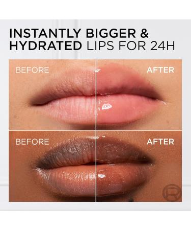 L'Oreal LOr al Paris Plump Ambition Lip Oil with Hyaluronon fuller & smoother lips without compromises Intensive feeling with hyaluronic acid up to 24H moisture color 650 Nude Macaron 5 m - Buy Online on GoSupps.com