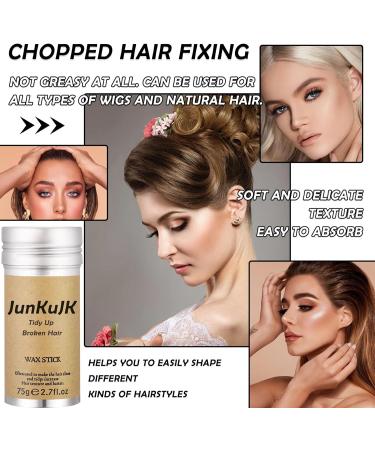 Hair Wax Stick Kit Hair Slick Stick Long Lasting Non-greasy Hair Finishing Wax Stick for Hair Hair Styling Wax Products with Hair Styling Comb Kit - Buy Online on GoSupps.com