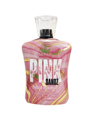 Hempz Pink Sandz Hybrid Maximizer for UV Tanning & Redlight Therapy 13.5oz