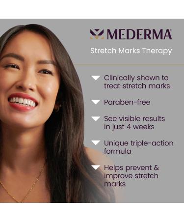 Mederma Stretch Marks Therapy Helps Prevent and Treat Stretch Marks Safe to Use When Pregnant & PM Intensive Overnight Scar Cream Works with Skin's Nighttime Regenerative Activity - Buy Online on GoSupps.com