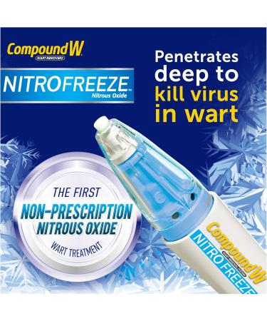 Compound W Nitrofreeze Wart Remover System - 1 Count - For Treatment & Common/Plantar Wart Removal - Buy Online on GoSupps.com