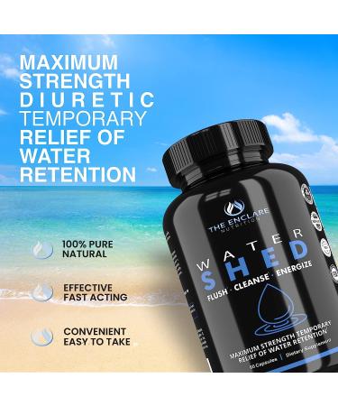 Water Pills Diuretic for Water Retention & Liver Detox - Kidney Cleanse & Bloating Relief with Green Tea, Cranberry & Dandelion Root - Vitamin B6, Chloride & Potassium for Weight Loss - Buy Online on GoSupps.com