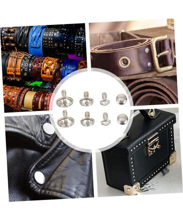 Operitacx 60 pcs DIY Chic Rivets Crafts Nails Bags Leather Re Craft Bag Clothing Clothes Durable Practical - Buy Online on GoSupps.com