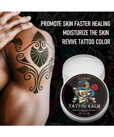  CCKULOOB Premium Tattoo Cream - Daily Care & Conditioner - Moisturizing - Strengthens Tattoo Colours - Promotes Healing - 1.06 oz - Buy Online on GoSupps.com