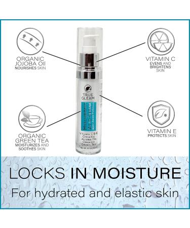 Premium Hyaluronic Acid Serum for Face - Anti-Aging Moisturizer with Vitamin C Green Tea Jojoba Oil & More | Reduce Wrinkles & Enhance Skin Glow - Buy Online on GoSupps.com