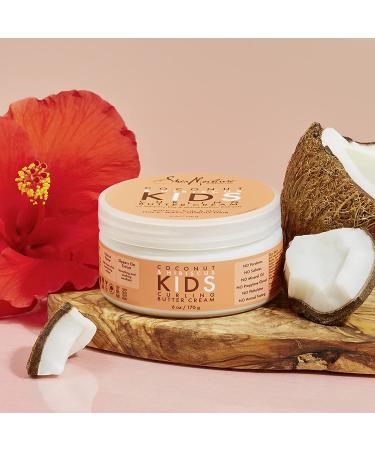 SheaMoisture Kids Coconut & Hibiscus Curling Styling Cream - 6 oz - Buy Online on GoSupps.com