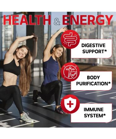 DEDICAD 12in1 Wormwood Capsules Black Walnut Cloves, Ginger, Turmeric Curcumin & Black Pepper - Immune System - 60 Capsules - Buy Online on GoSupps.com