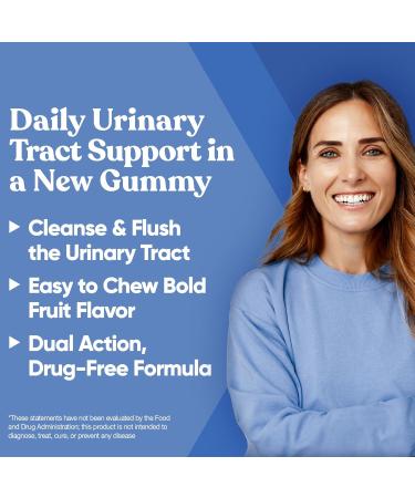 Urinary Harmony D Mannose Gummies | Urinary Tract Health Drug-Free Formula 60 Berry Lemon Gummies - Buy Online on GoSupps.com