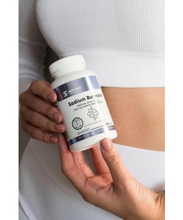 Insport Nutrition Sodium Butyrate 550mg - 100% Vegan Intestinal Support - Gastrointestinal Health - 100 Capsules - Buy Online on GoSupps.com