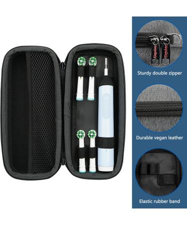 Travel Toothbrush Case for Oral-B & Philips Sonicare | Fits Pro 1000 2000 3000 3500 1500 & ProtectiveClean 4100 5100 | Accessory Storage Included - Buy Online on GoSupps.com