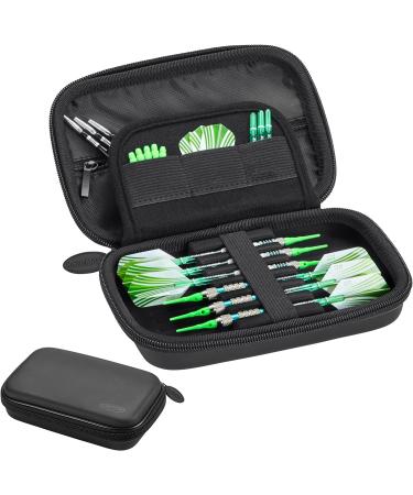 Casemaster Sentinel Dart Case - Holds 6 Darts and Accessories - Black - Buy Online on GoSupps.com
