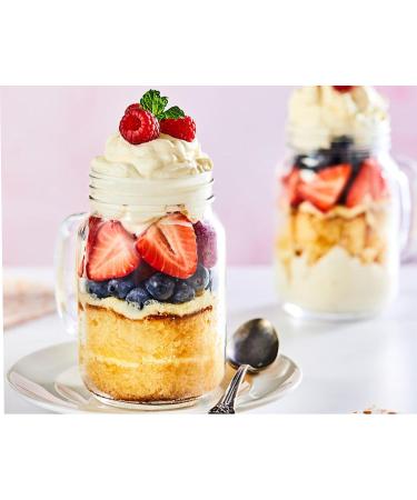 Desert cream Dairy Free Whipped Cream Topping x3 .100% plant-based. Restaurant Quality .Suitable for Vegetarian Vegan Lactose Intolerance - Buy Online on GoSupps.com