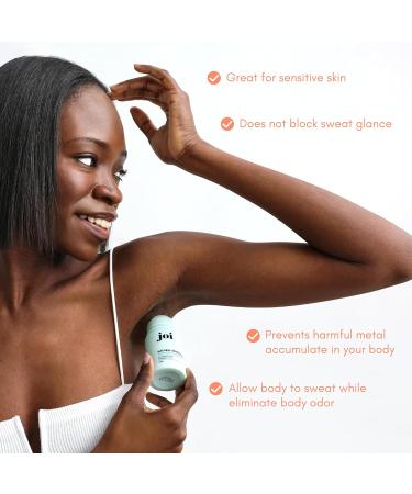 Joi Natural Deodorant Roll On Deodorant with Essential Oils for Women & Men Aluminum Free with Baking Soda Enhanced with Probiotics & Magnesium Vegan & Cruelty-Free 1.69Oz (Rose & Geranium) - Buy Online on GoSupps.com