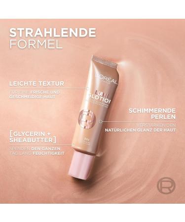 L'Or al Paris Liquid Highlighter 901 Fair Glow - Glycerin & Shea Butter Natural Glow Enhancer for Face & Body - 40 ml | Buy Online Internationally - Buy Online on GoSupps.com