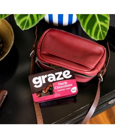 Graze - Sweet Snacks Bundle of Lively Lemon Oat Flapjacks and Dark Chocolate Chery Tart Mixed Snacks - With Natural Flavours - Pack of 18 snacks Lemon and Dark Chocolate 18 count - Buy Online on GoSupps.com