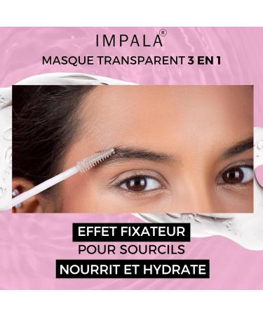 Impala - Clear Eyelash Mascara | Eyelash Serum | Clear Eyebrow Fixing Gel | Clear Eyelash Mascara | Clear Eyelash Strengthening Gel - Buy Online on GoSupps.com