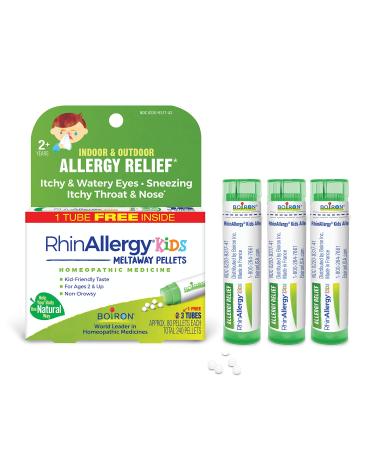 Boiron Rhinallergy Homeopathic Medicine for Allergy Relief, 3 Count