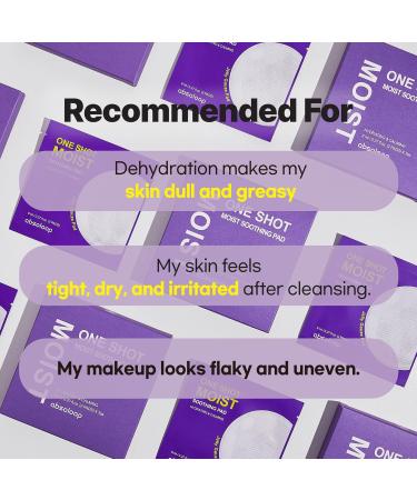 ABSOLOOP One Shot Moist Soothing Pad - 8ml Dual-Texture Toner Pad Ceramide & Hyaluronic Acid Patented Soothing Agents Portable 7-Sheet Pack - Buy Online on GoSupps.com