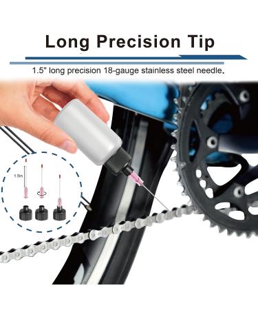 10 Pcs Needle Oiler 1 OZ LDPE Medical Grade Precision Gun Oil Bottle with 1.5 Inch Stainless Needle Tip - Ideal for Gun Oil, Knife Hinges, Glue - 10 Pcs-18G/21G - Buy Online on GoSupps.com