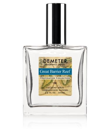 DEMETER Fragrance Library - Destination Collection - 3.4 oz Cologne Spray - Great Barrier Reef Great Barrier Reef 3.4 Fl Oz (Pack of 1)