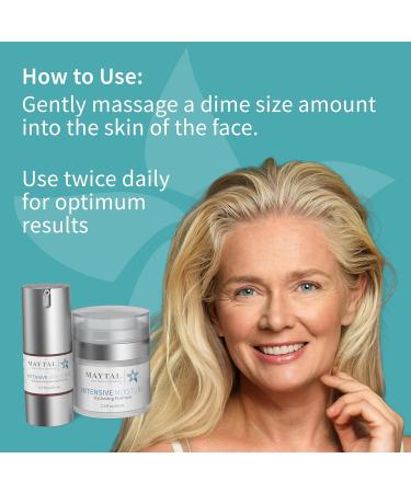MAYTAL Intensive Moisture Cream for Hydration Anti-Aging - Featuring Fibroblast Technology for Collagen Boost & Skin Firmness - Reduces Fine Lines & Wrinkles 1 fl oz - Buy Online on GoSupps.com