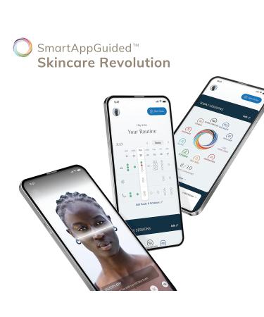 Geske SmartAppGuided Sonic Facial & Body Roller | 4-in-1 Dermaroller Device for Face & Body | Professional Facial Scooter for Radiant Skin - Buy Online on GoSupps.com