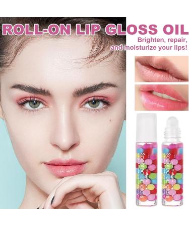 lyanny lyanny roll-on lip oil colourless roll on lip glow oil transparent moisturizing multi use plumping lip oil for lip care - Buy Online on GoSupps.com