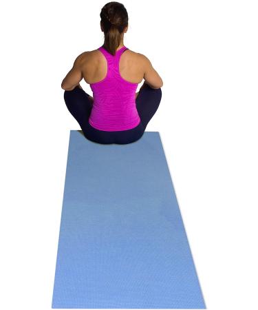 CAP Barbell HHY-CF004B Fitness Yoga Mat - Blue | Non-Slip Eco-Friendly Pilates Mat - Buy Online on GoSupps.com