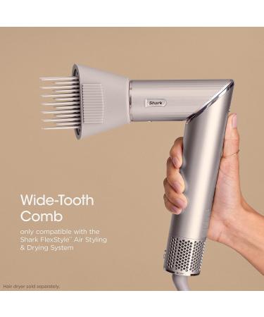 Shark XSKHD4WTCA FlexStyle Wide Tooth Comb - Blow Dryer Attachment for Curly & Coily Hair | International Shipping Available - Buy Online on GoSupps.com