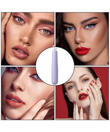 WPSAGEK Purple Lip Brush - Soft Silicone Angled Applicator for Lipstick Lip Balm & Gloss Reusable & Multifunctional - Buy Online on GoSupps.com