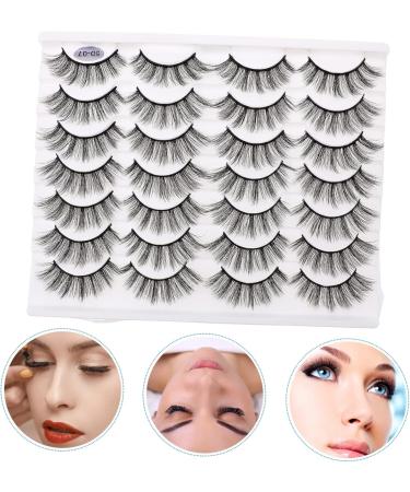 1 Box 5d False Eyelashes Strip Eyelashes Fake Eyelash Dense Eye Short Eyelashes Makeup Lashes Fake Lashes Makeup Supplies Tool Natural Chemical Fiber - Buy Online on GoSupps.com
