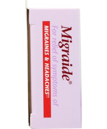 Nature's Way Boericke & Tafel Migraide Migraines and Headaches - 40 Count - Buy Online on GoSupps.com