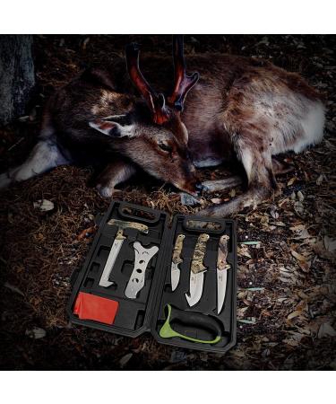 Mossy Oak Hunting Field Dressing Kit - Portable 8-Piece Game Processor Set - Buy Online on GoSupps.com