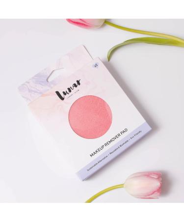 Makeup Remover Pad by Lunar Glow A Sustainable and Eco-friendly Choice. Includes 2 pads - Buy Online on GoSupps.com