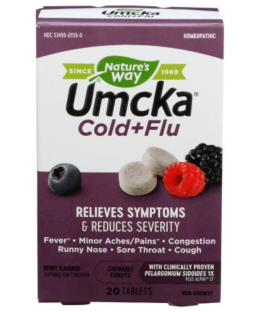 Natures Way Umcka Berry Chew 20 ct