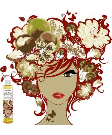 Huile de macadamia pour cheveux et visage - 250 ml Bouchon visser - Buy Online on GoSupps.com