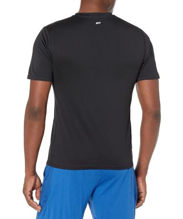 Amazon Essentials Men's Tech Stretch Short-Sleeve T-Shirt - Large, Black - Buy Online on GoSupps.com