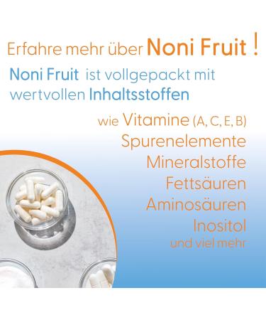 Doctors Best Noni Fruit Powder 650mg - 120 Vegan Capsules | Laboratory Tested Gluten Free Soy Free Vegetarian Supplements for Immune Support - Buy Online on GoSupps.com