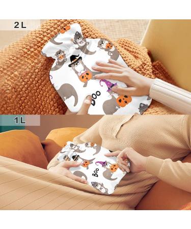 Sweet Otter Halloween Hot Water Bottle | Pain Relief Heating Pillow & Bags for Headaches & Back Pain | 1L International Shipping - Buy Online on GoSupps.com