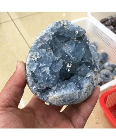 Natural Crystal Rough Crystal Natural Blue cave Crystal Cluster Halo Quartz Crystal Cluster Stone (Size : 600-700g) - Buy Online on GoSupps.com