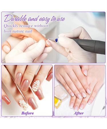 Peukerty 3 Pieces Nail Carbide 5 in 1 Bit Multi-Function Tapered Shaping Nail Drill Carbide Nail Drill Bit Use for Both Left - Buy Online on GoSupps.com