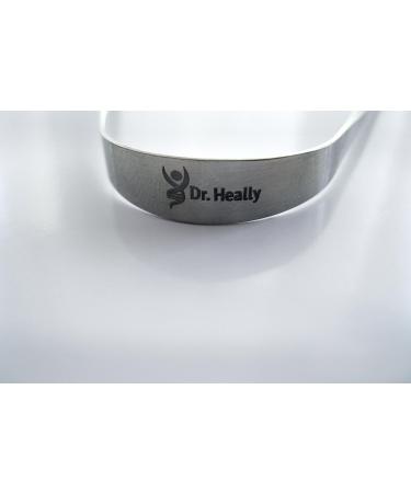 Stainless Steel Tongue Scraper for Adults & Kids - Ayurvedic Metal Cleaner for Bad Breath - Surgical Grade Professional Tongue Cleaner - Buy Online on GoSupps.com