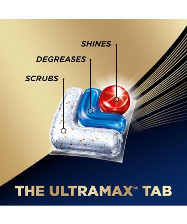 Finish Quantum UltraMAX Automatic Dishwasher Detergent Fresh 60 Tabs - Removes burnt-on stains & 24 h dried-on stains no pre-rinse needed - Buy Online on GoSupps.com