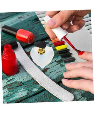 FRCOLOR 4 Sets nail holder magnetic mount magnetic tools magnetic base Nail Art Practice Stand Nail Art Stand nail stand nail tools nail palette Nail Tip Holders lotus resin Manicure tools - Buy Online on GoSupps.com