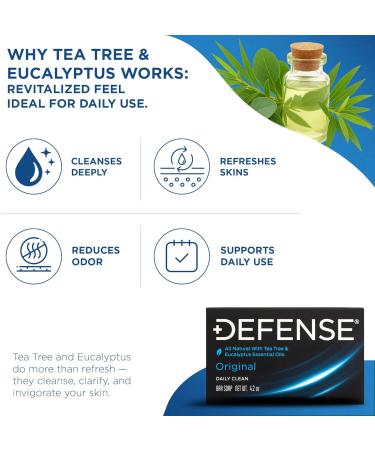 Defense Soap 4oz Bar - Buy Online on GoSupps.com